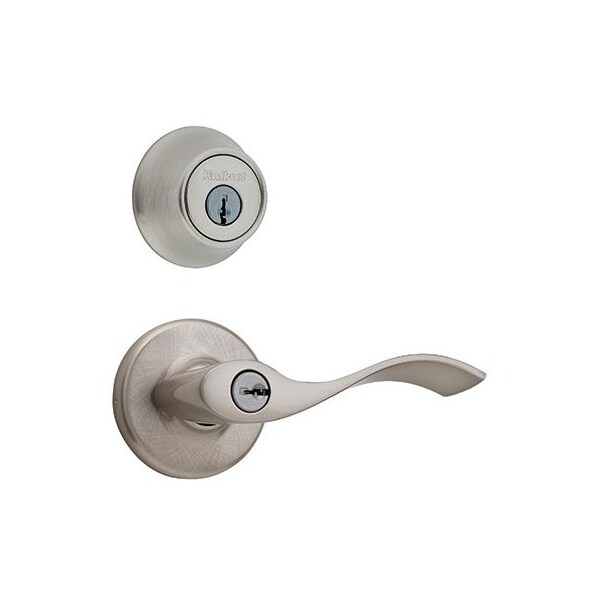 Kwikset SN Balb Comb PK Lever 690BL 15 CP K6 - main